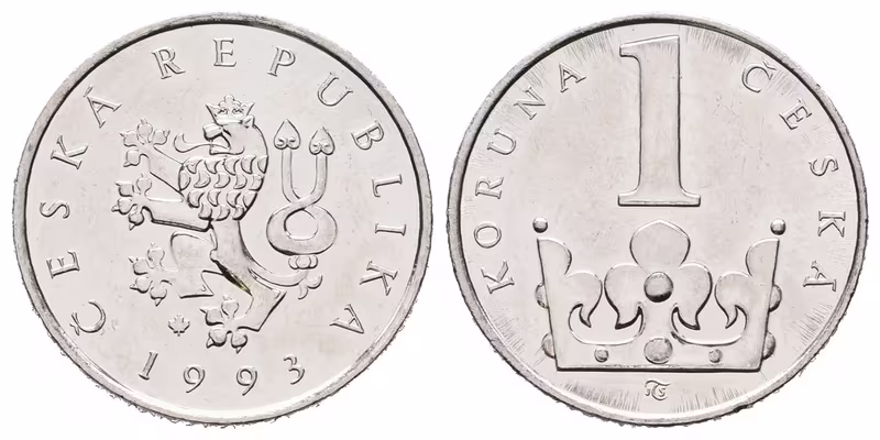 1 Koruna 1993