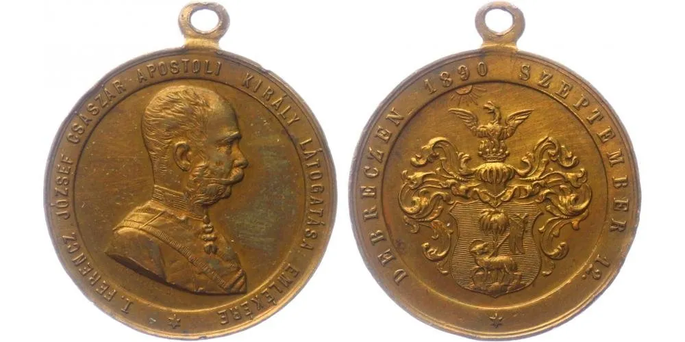 František Josef I., medaile na návštěvu a přítomnost císaře — 1
