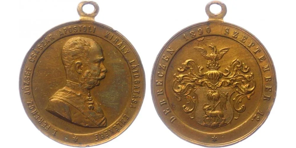 František Josef I., medaile na návštěvu a přítomnost císaře — 1