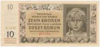 10 Koruna 1942, série N, NEPLATNÉ, Hej.37b1.S2