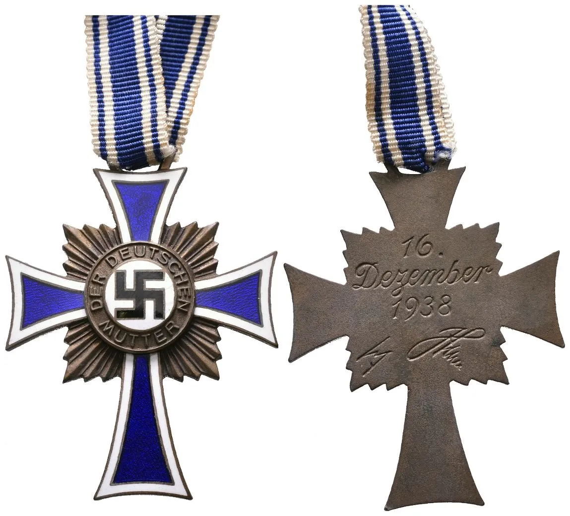 III. Říše, Čestný kříž německé matky