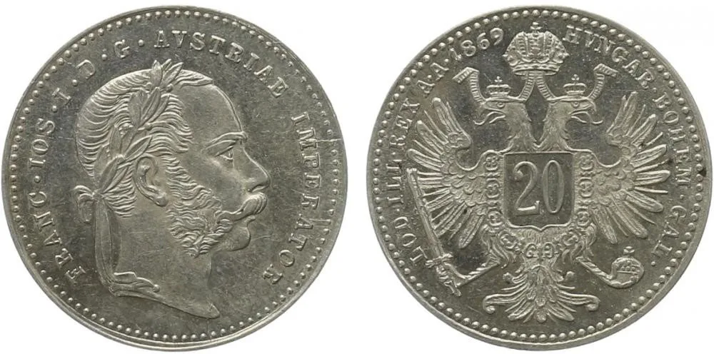 Rakouská a spolková měna, 1857 - 1892 — 1