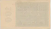 Německo, 100 Millionen Mark 1923, Kreuzblütten, Ro.106h - fotografie 2