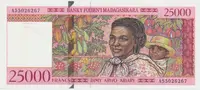 Madagaskar, 25.000 Francs (1998), P.82