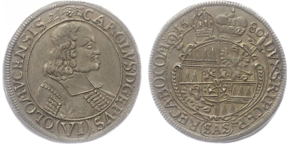 Olomouc - biskupství, Karel II. Liechtenstein, 1664 - 1695 — 1