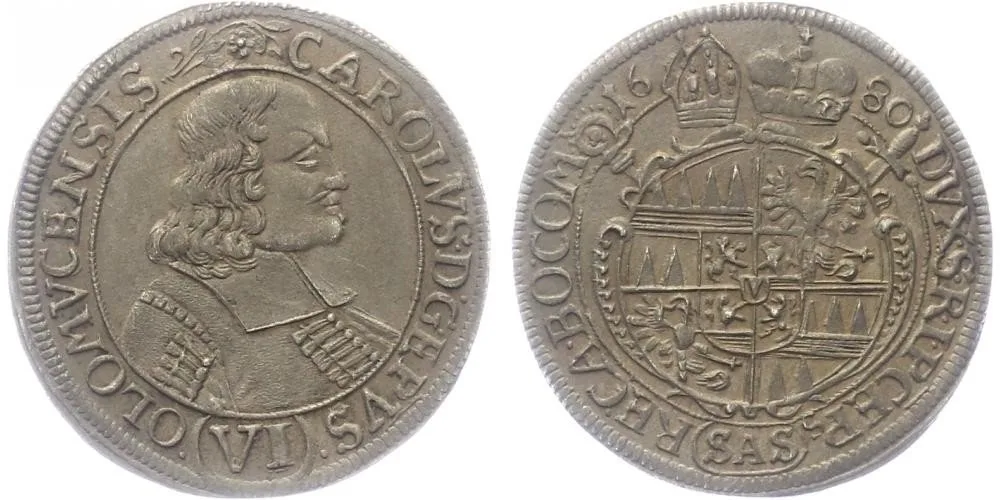 Olomouc - biskupství, Karel II. Liechtenstein, 1664 - 1695 — 1