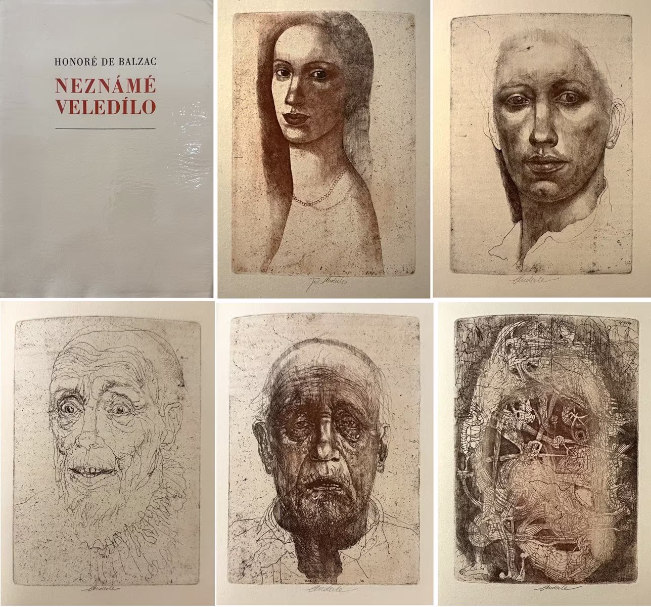 Jiří Anderle (1936) - Honoré de Balzac - Neznámé
Veledílo