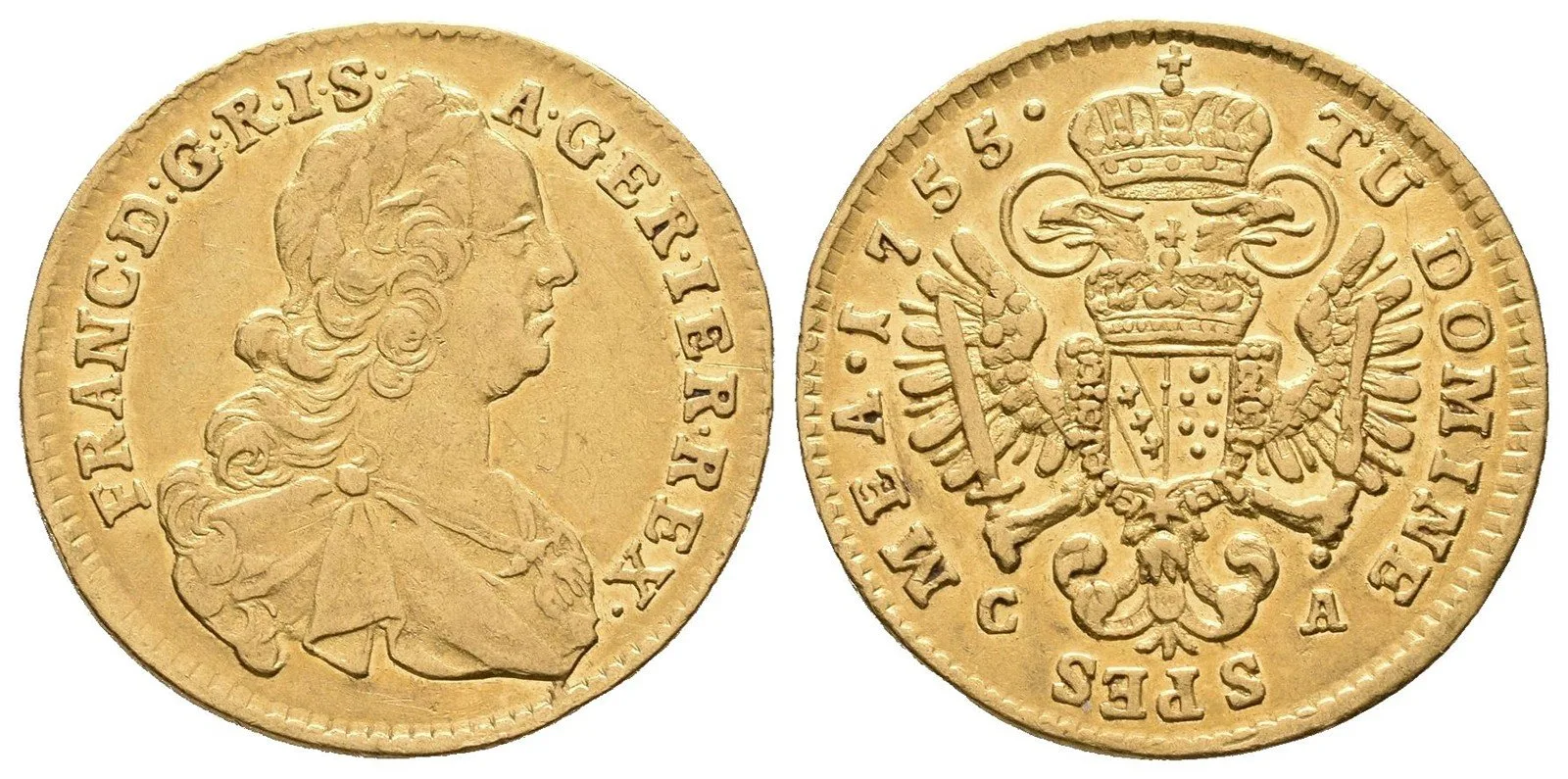 František Lotrinský, 1745 - 1765 — 1