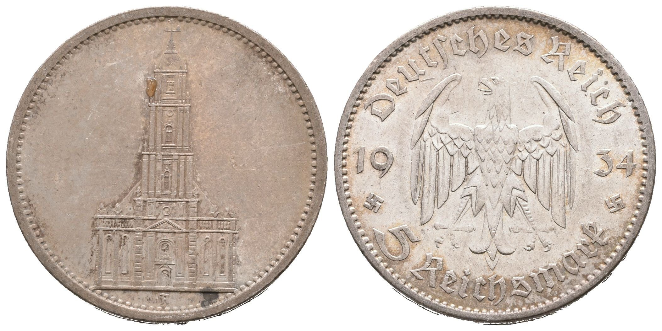 III. říše, 5 Marka 1934 A