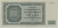 1000 Koruna 1942, II. vydání, série Ca, Hej.39a - fotografie 2