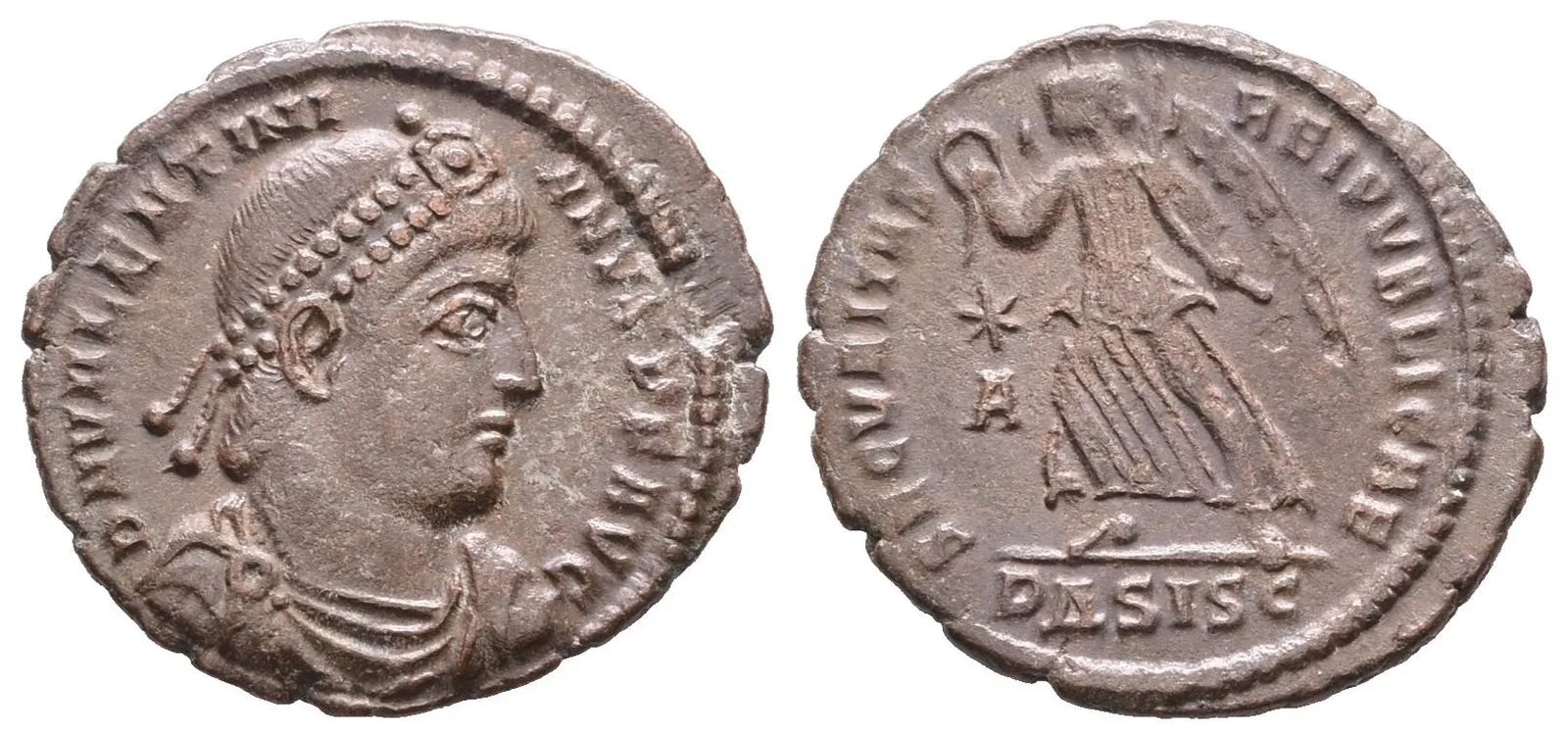 Valentinianus I., nummus, Siscia, RIC IX 15