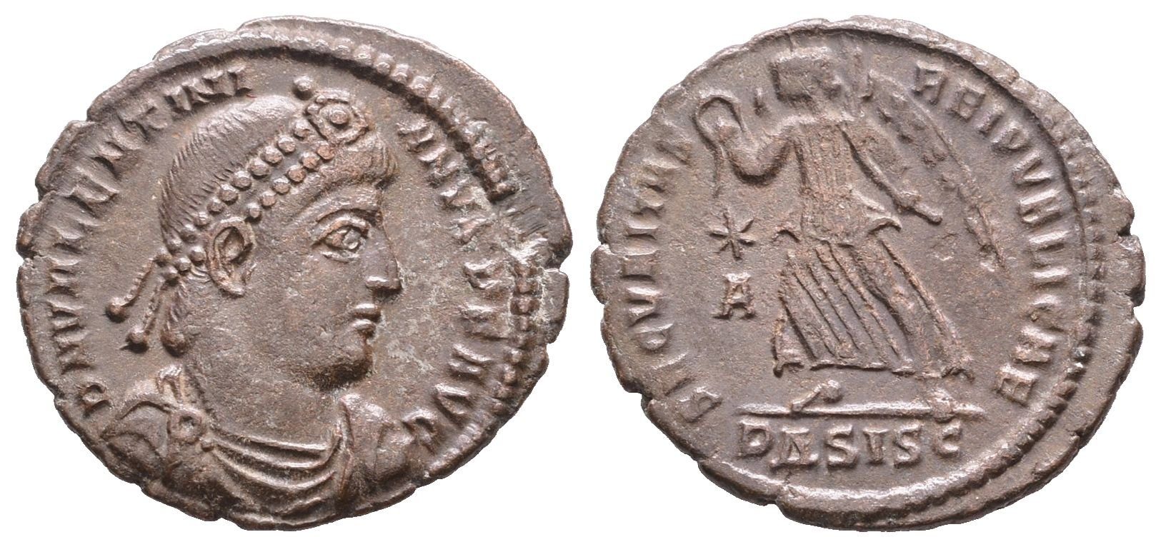 Valentinianus I., nummus, Siscia, RIC IX 15
