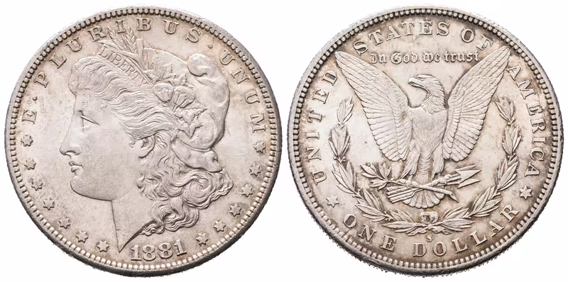 USA, 1 Dollar 1881 S