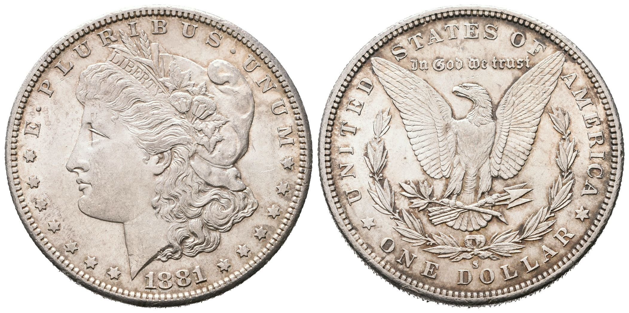 USA, 1 Dollar 1881 S