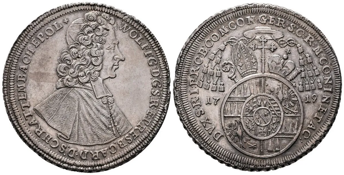 Olomouc - biskupství, Wolfgang von Schrattenbach, 1711 - 1738 — 1