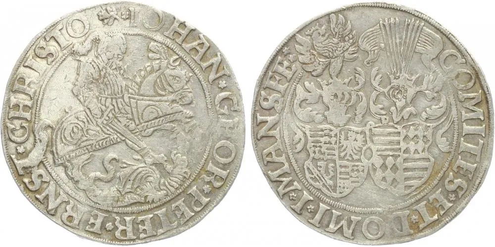 Mansfeld - Eisleben, Johann Georg I., Peter Ernst I. a Christoph II., 1558 - 1579 — 1