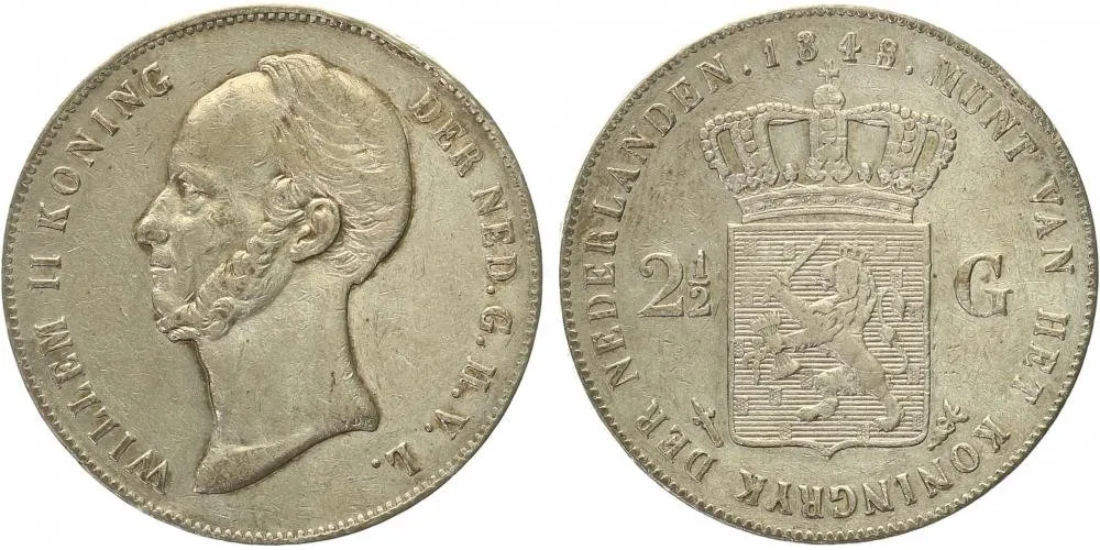 Nizozemí, Willem II., 1840 - 1849 — 1