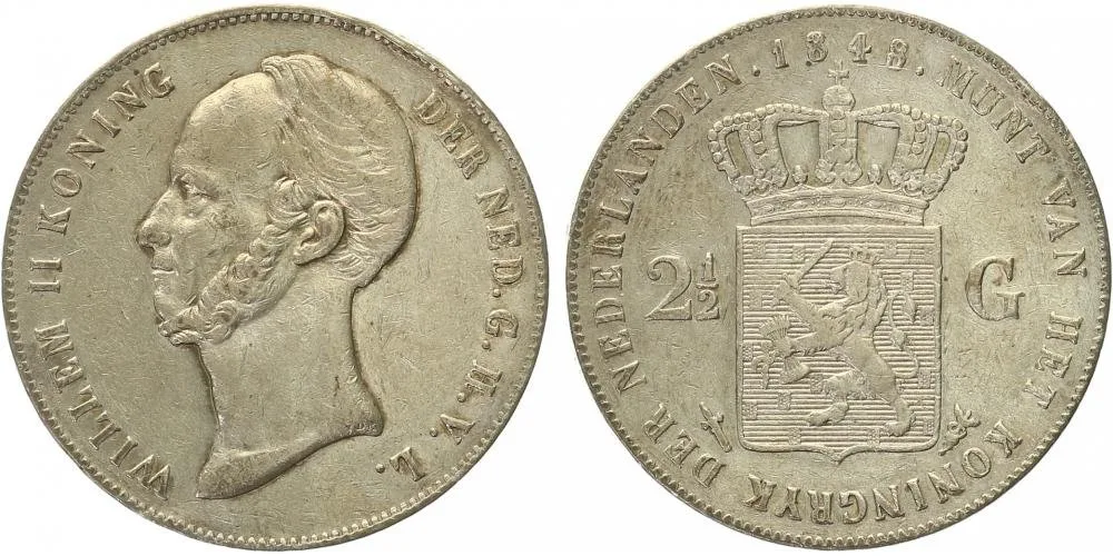Nizozemí, Willem II., 1840 - 1849 — 1