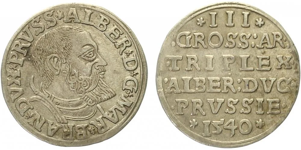 Prusko, Albrecht von Brandenburg, 1525 - 1568 — 1
