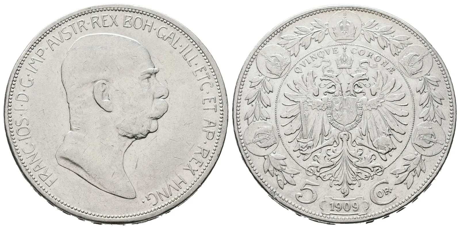 5 Koruna 1909