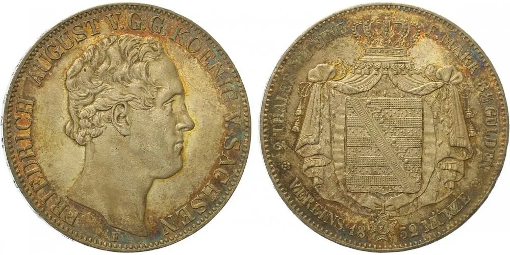 Sasko, Friedrich August II., 1836 - 1854 — 1