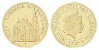 Zlatá mince Plzeň - dobová pohlednice