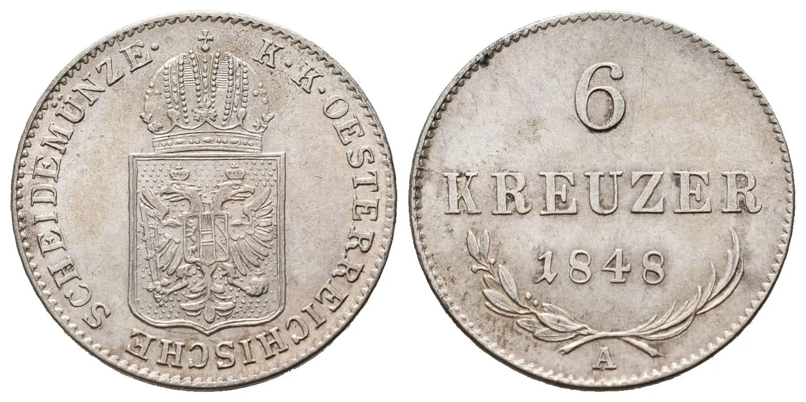 Revoluce, 6 Krejcar 1848 A