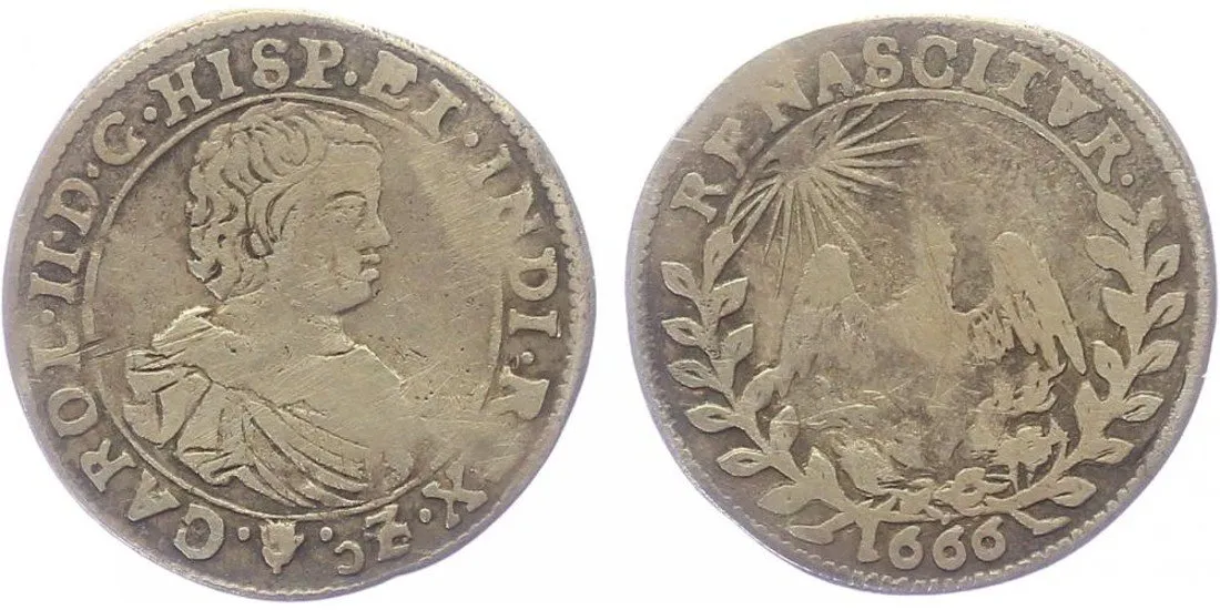 Mexiko, Carlos II., 1665 - 1700 — 1