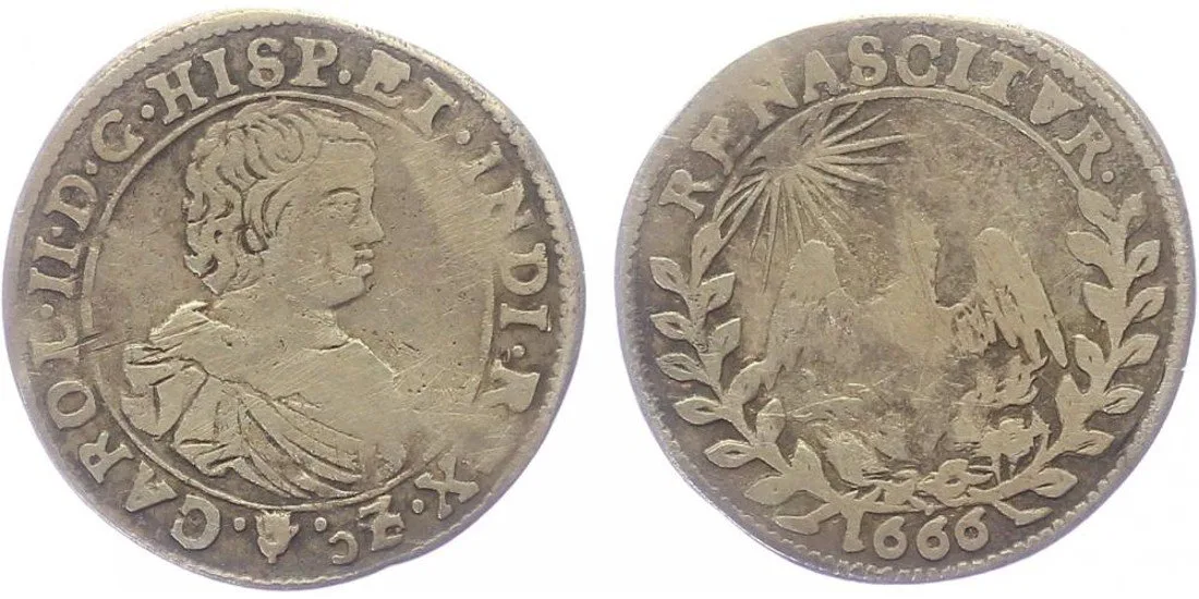 Mexiko, Carlos II., 1665 - 1700 — 1