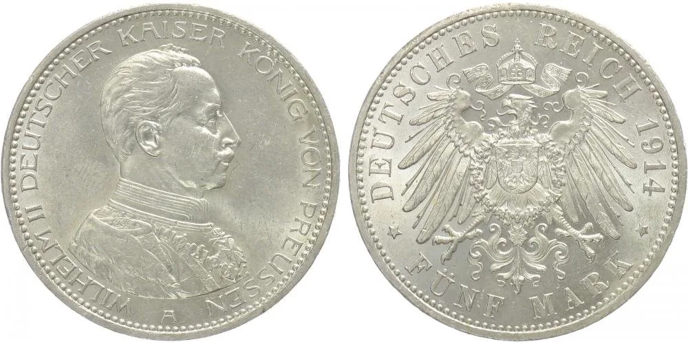Prusko, Wilhelm II., 1888 - 1918 — 1