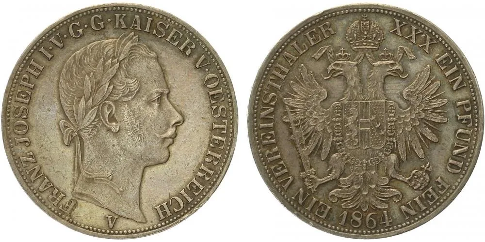 Rakouská a spolková měna, 1857 - 1892 — 1