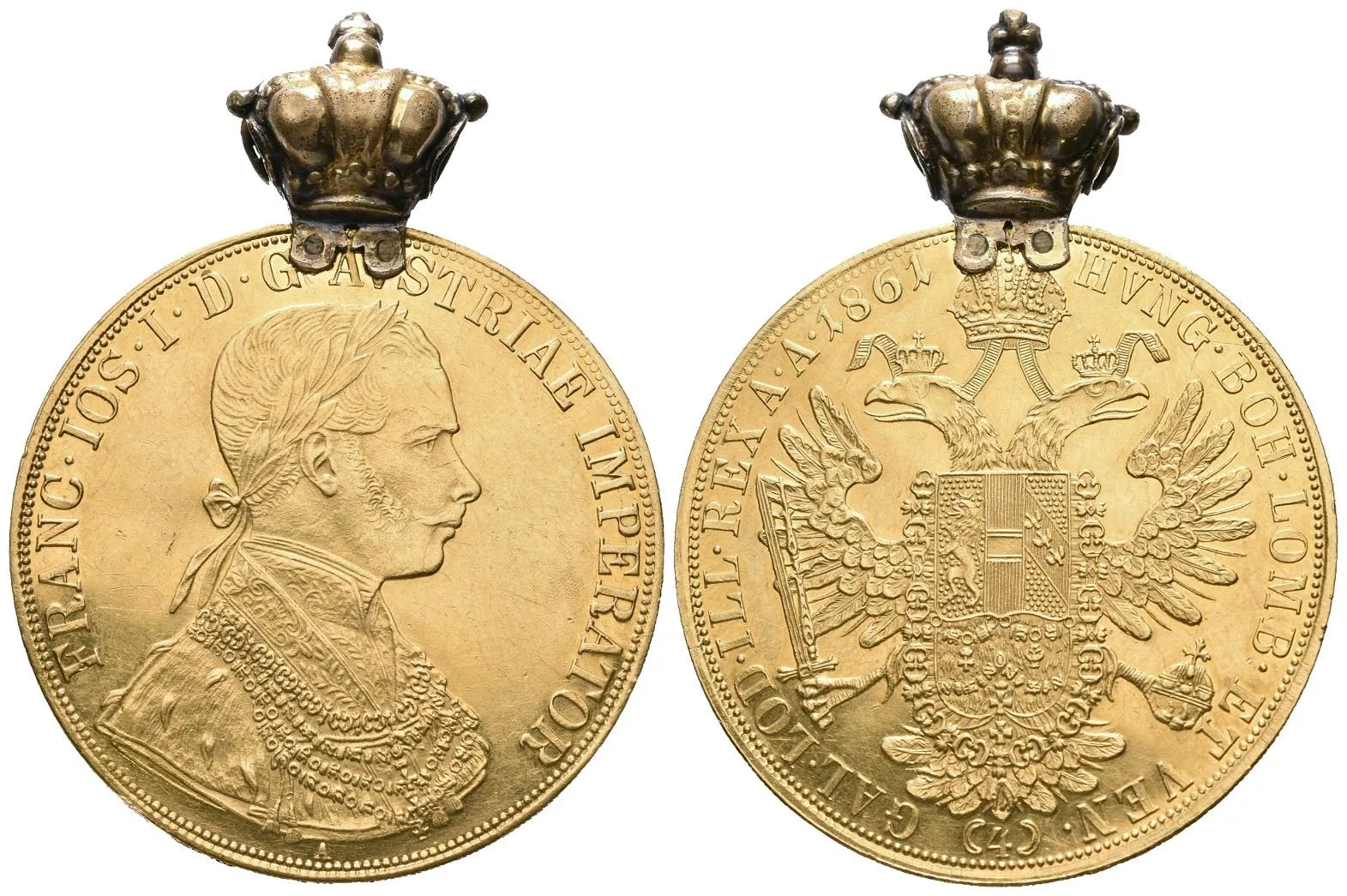 4 Dukát 1861 A