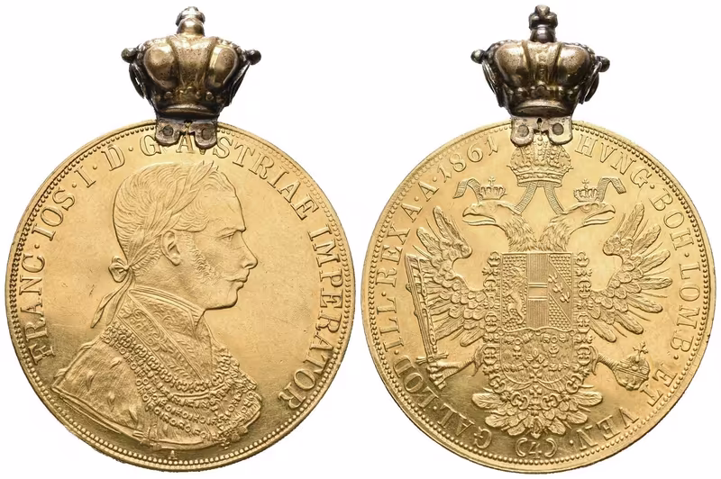 4 Dukát 1861 A