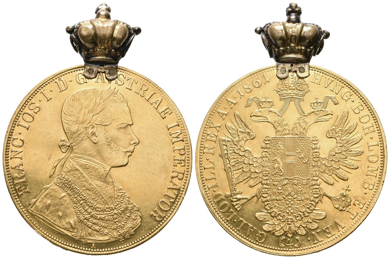 4 Dukát 1861 A