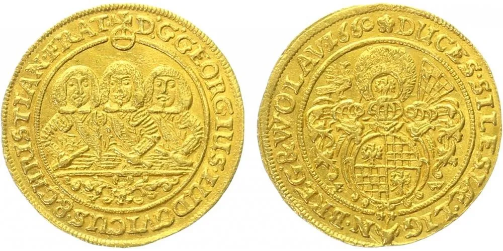 Slezsko, Lehnice - Břeh - Volava, Georg, Ludwig a Christian, 1639 - 1663 — 1