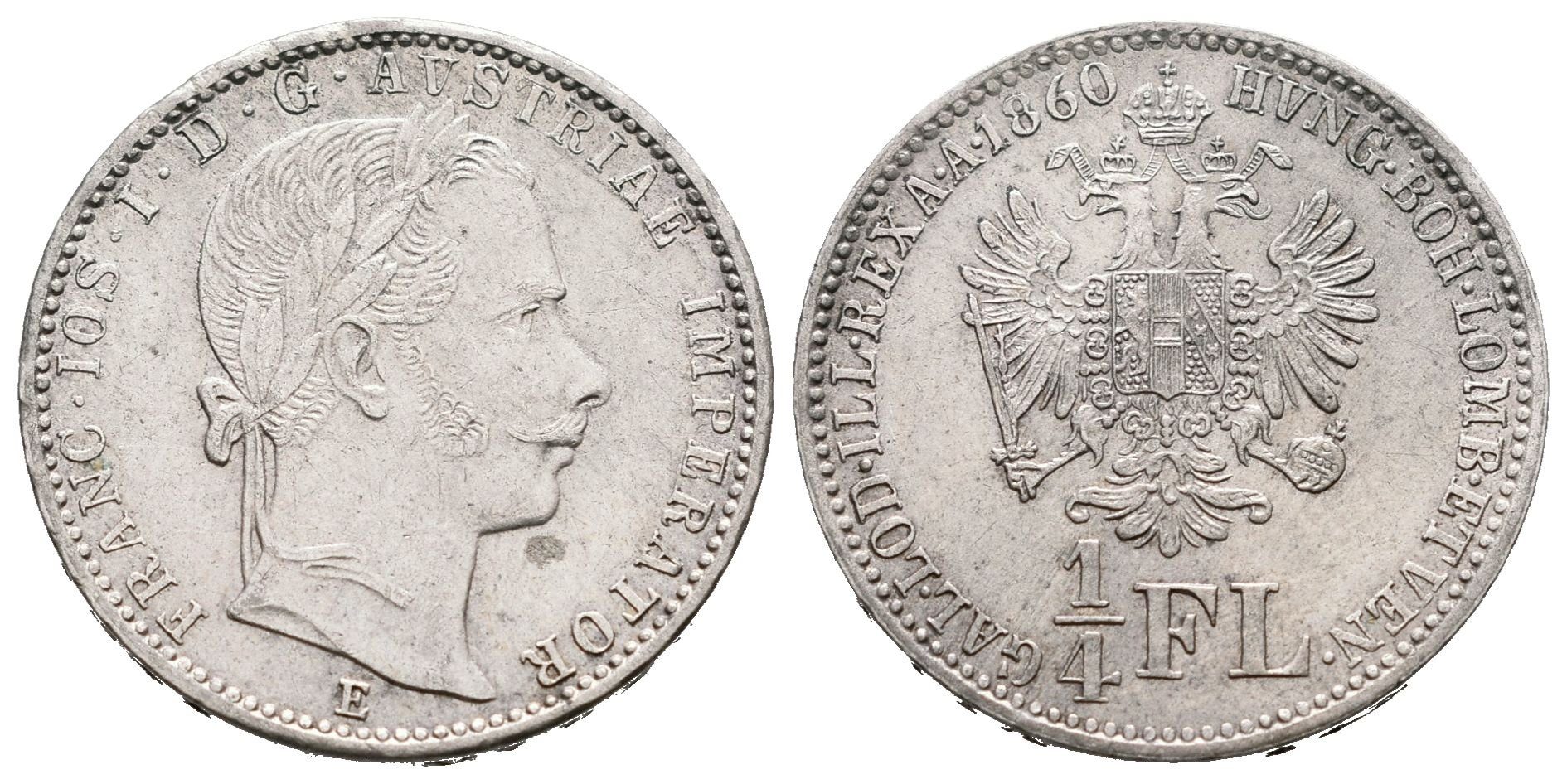 1/4 Zlatník 1860 E