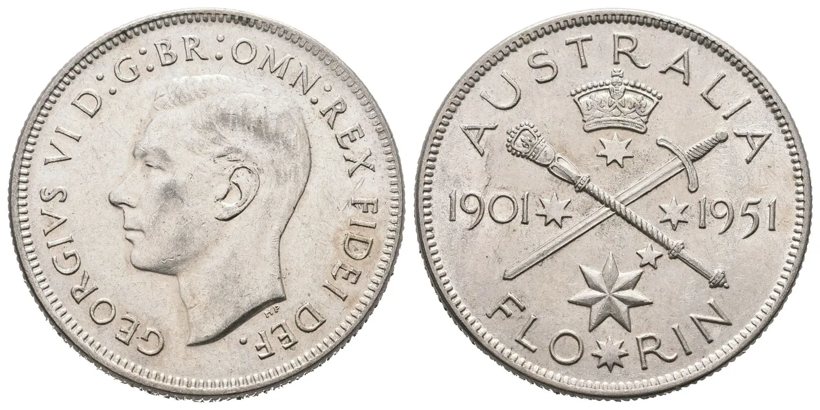 Austrálie, Florin 1951 - Pamětní