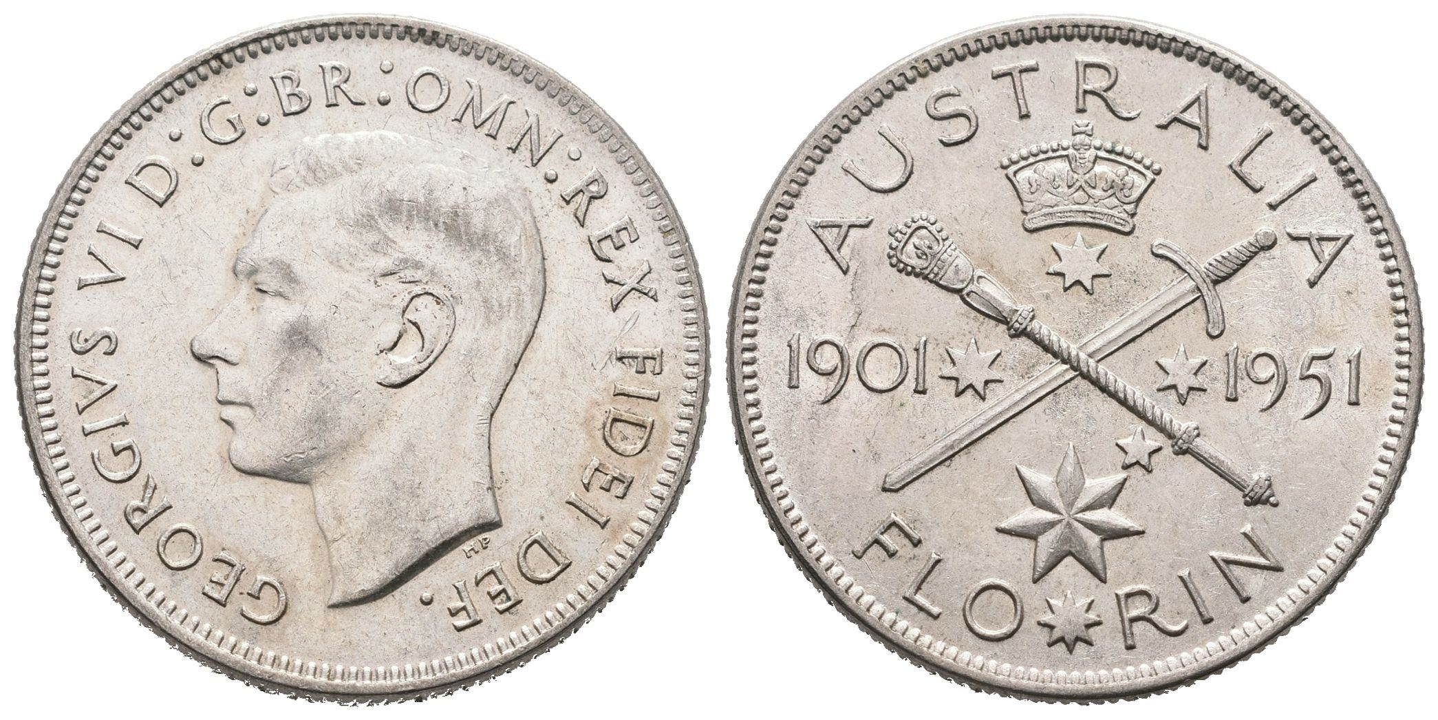 Austrálie, Florin 1951 - Pamětní
