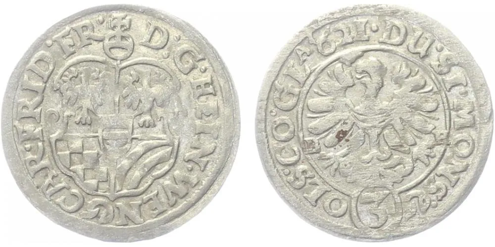 Münsterberg - Olešnice, Heinrich Wenzel a Karl Friedrich, 1617 - 1639 — 1
