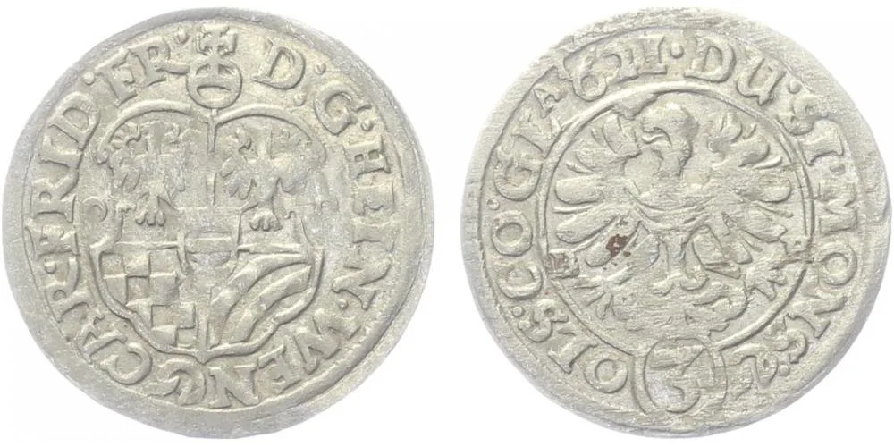 Münsterberg - Olešnice, Heinrich Wenzel a Karl Friedrich, 1617 - 1639 — 1