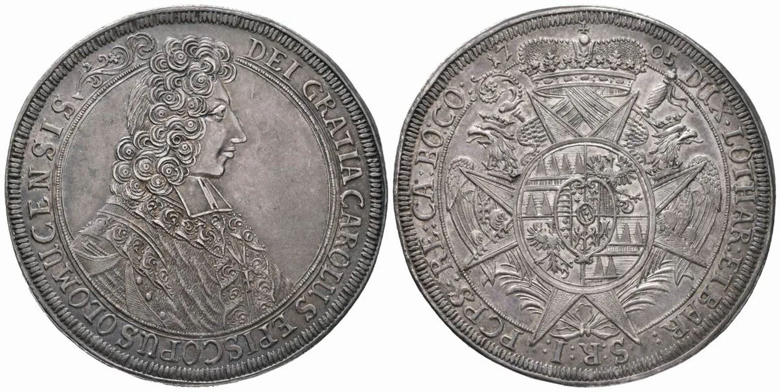 Olomouc - biskupství, Karel III. Lotrinský, 1695 - 1711 — 1