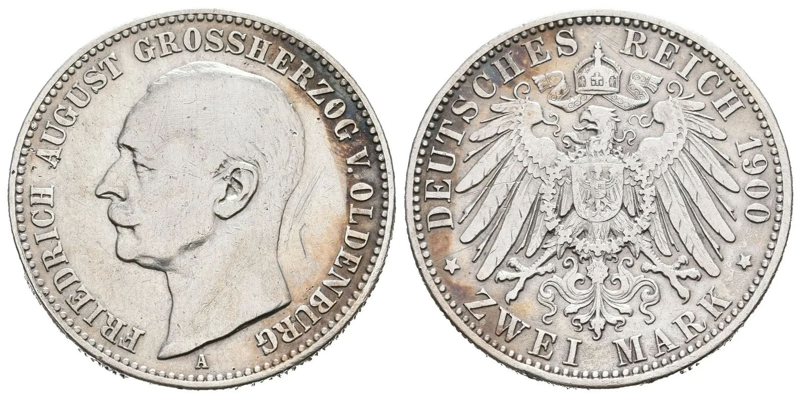 Oldenburk, 2 Marka 1900