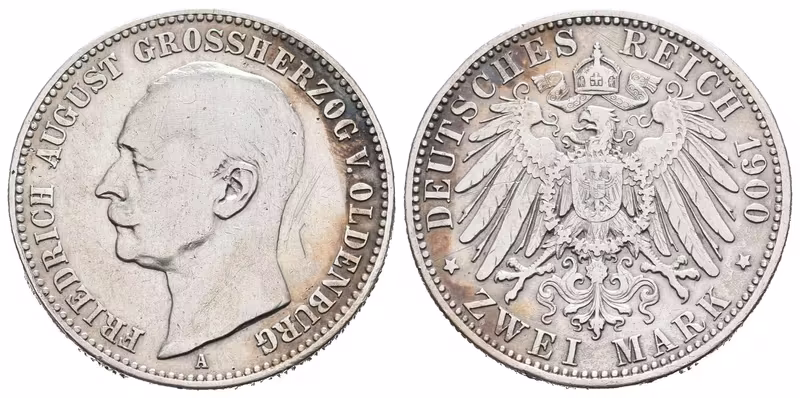 Oldenburk, 2 Marka 1900