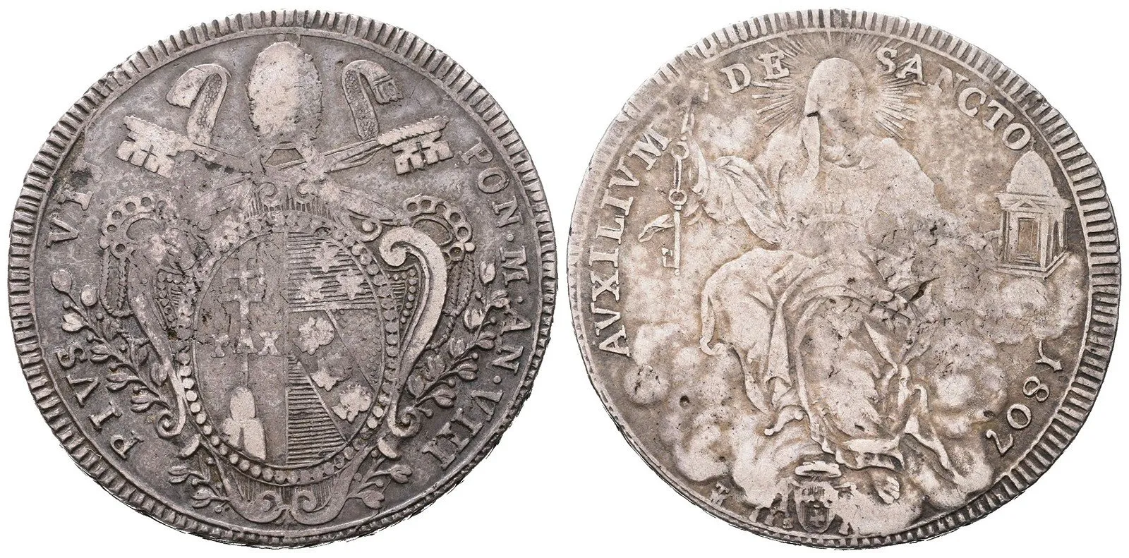 Vatikán, Pius VII., 1800 - 1823 — 1