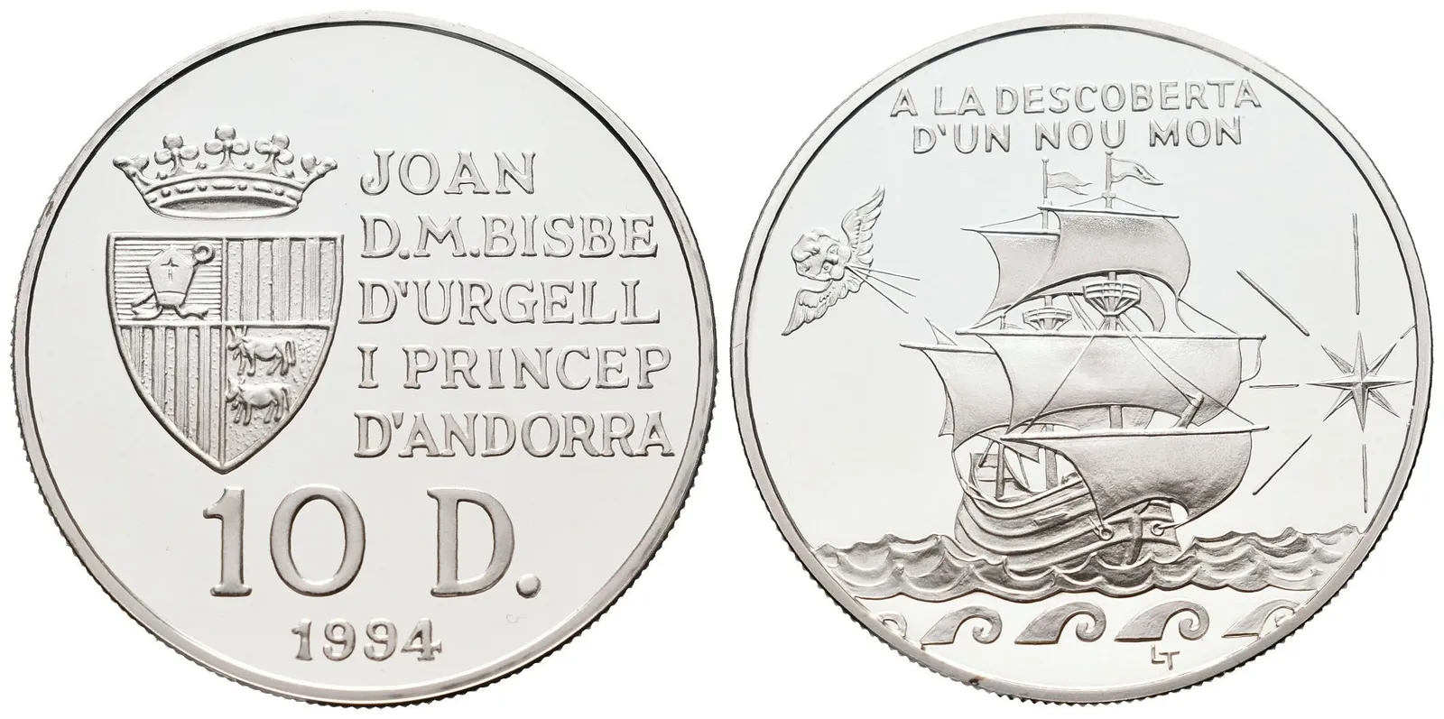 Andorra, 10 Diners 1994 - Objevení Nového světa