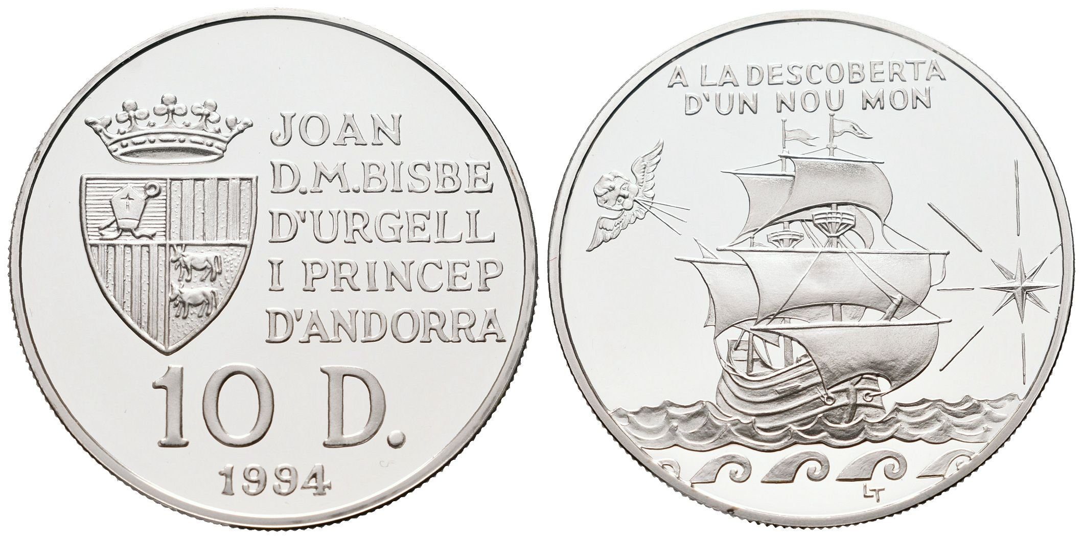 Andorra, 10 Diners 1994 - Objevení Nového světa