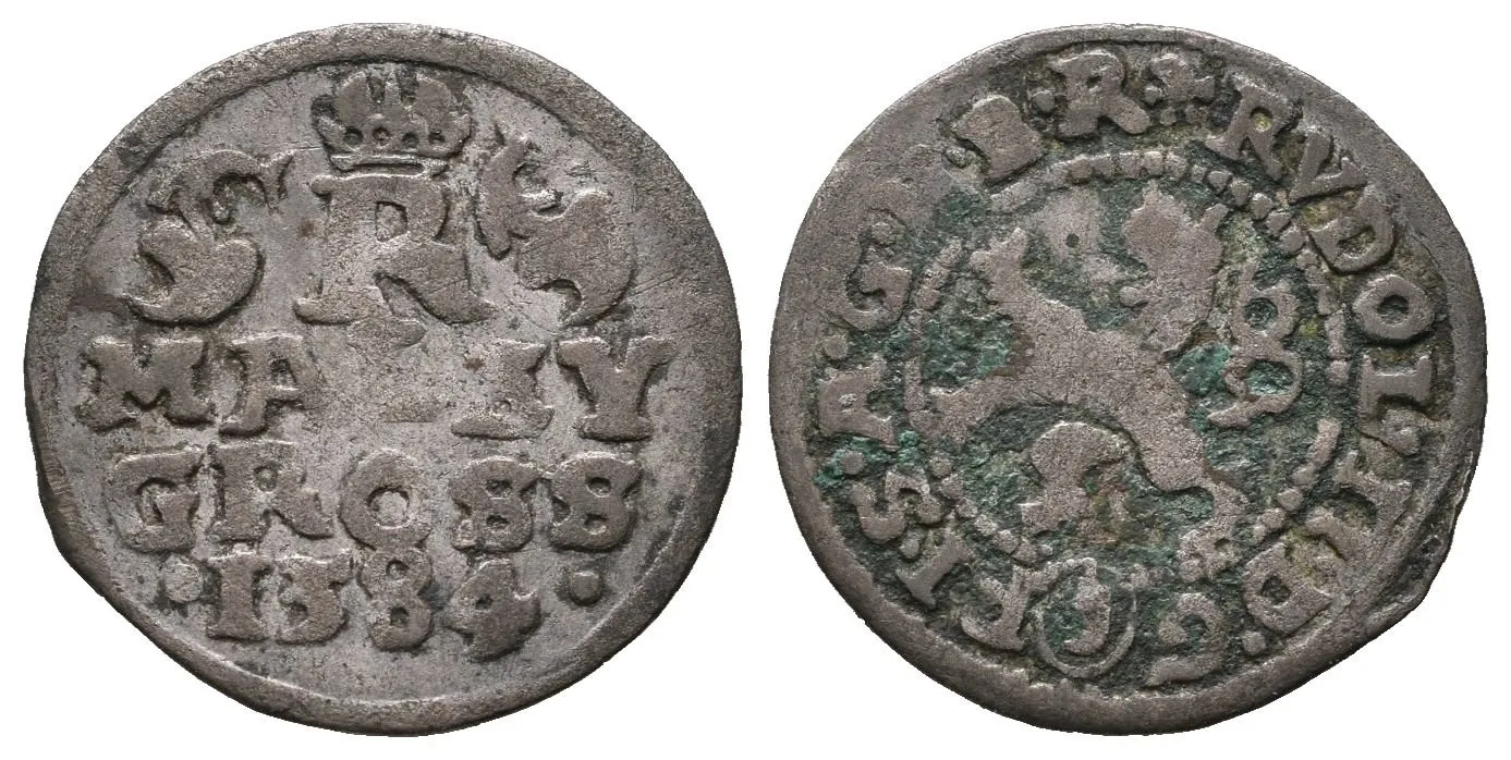 Malý groš 1584, Rudolf II.