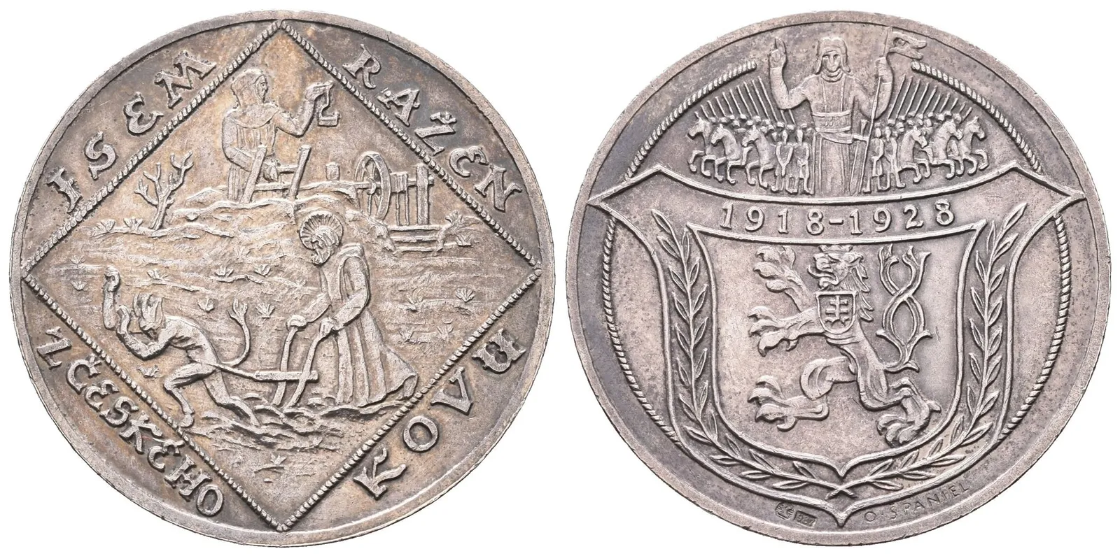 AR Medaile 1928 - 10. výročí vzniku ČSR