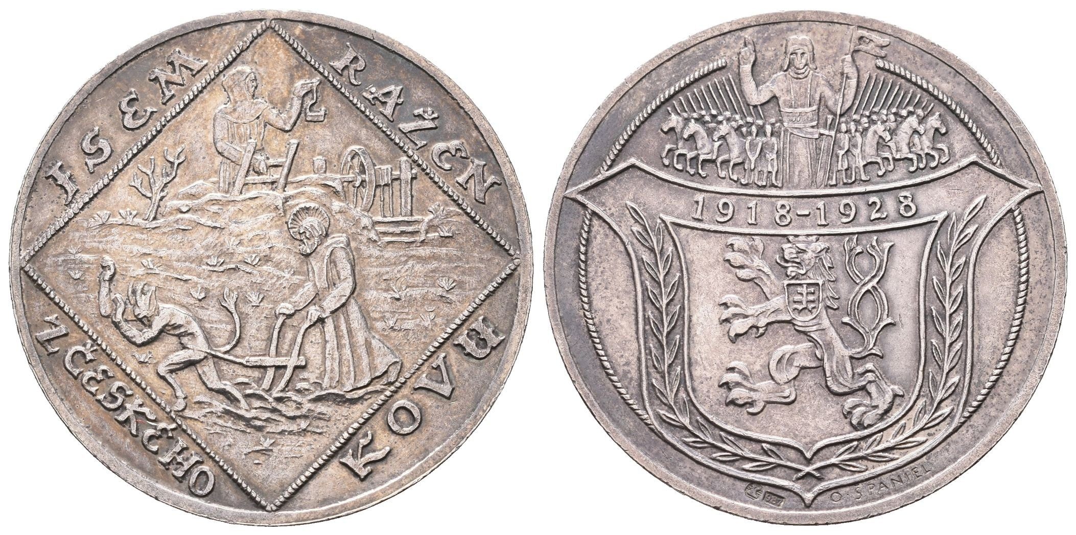 AR Medaile 1928 - 10. výročí vzniku ČSR