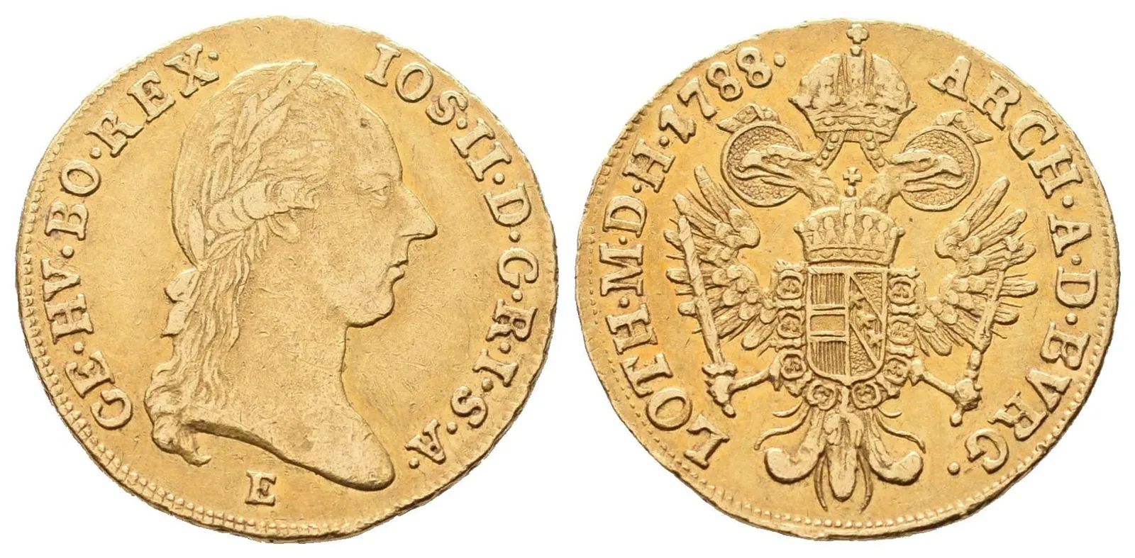 Josef II., Dukát 1788 E, Karlsburg